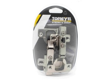 Bisagra cazoleta m/mad recta 35mm nivel 2 pz