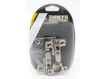 Bisagra cazoleta m/mad recta 26mm nivel 2 pz