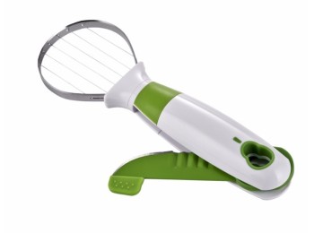 Cortador coc aguacate 3 en 1 in/pl bl/ve crisp