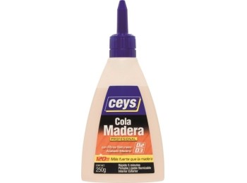 Cola mad secado rapido 250 gr prof con fibras naturales ceys