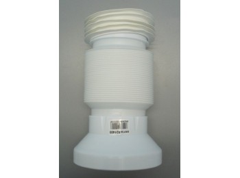 Desague evac inodoro 53cm-90/110mm ext pvc gr s&m