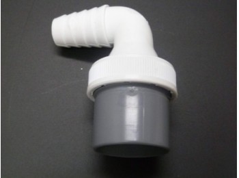 Desague evac lavadora 40mm pvc bl/gr s&m