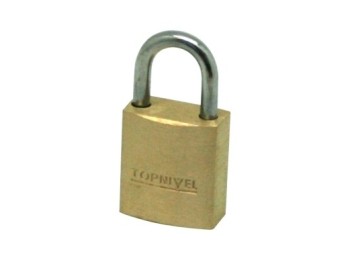 Candado seg 15mm arco corto lat lat nivel