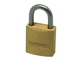 Candado seg 20mm arco corto lat lat nivel