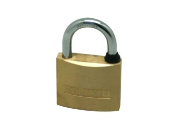 Candado seg 40mm arco corto lat lat nivel