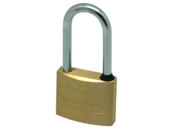 Candado seg 40mm arco largo lat lat nivel