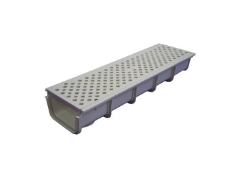 Canaleta evac rej 500x130x72mm 75-90 pp crem t-130pb hidrot