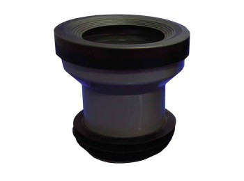 Manguito evac inodoro 90mm concent. j/lab. pvc t-90l hidrot