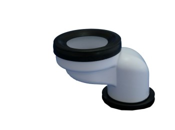 Manguito evac inodoro 90mm max.desplaz. pp t-119 hidrot