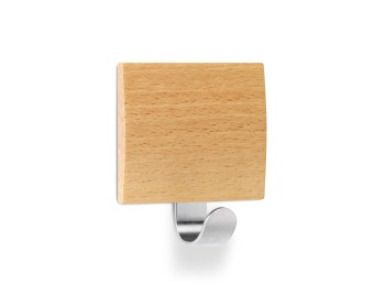 Colgador hog 51x45x24mm adh inox/madera haya 2320-8+ inofix