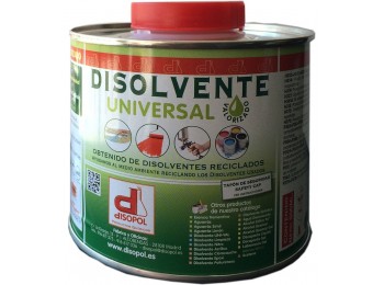 Disolvente limp univ valorizado env.met nitro disopol 500 ml