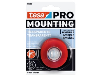 Cinta adh 19mmx  5mt d/cara pet tra tesatape