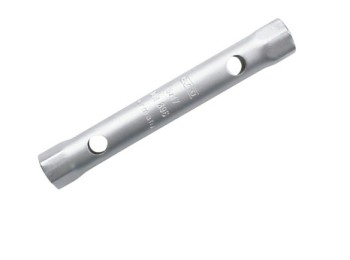 Llave tubo hexag. 14-15mm 2 bocas c/red. alyco