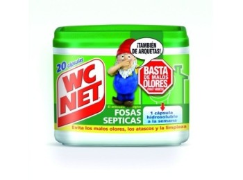 Eliminador olores fosas asepticas wcnet wcnet 20 pz