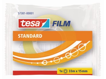 Cinta adh 15mmx 33mt escr/ofi t.film tesatape