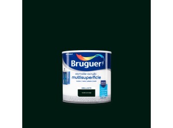 Esmalte acril bri. 250 ml ver/car int/ext s/olor bruguer