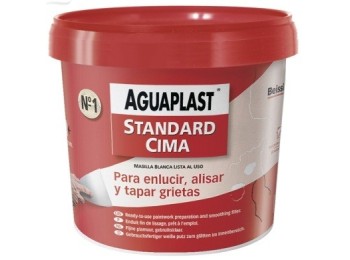 Masilla rest. pasta 500 gr alisar y enlucir cima aguaplast