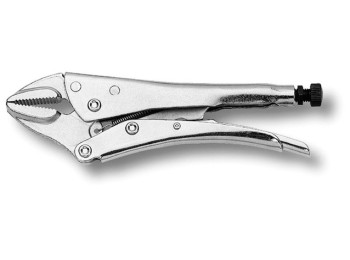 Tenaza fij grip 180mm bocas curvas con cortante bahco
