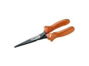 Alicate semicircular punta plana 200mm aisl.1000v m/plast ba