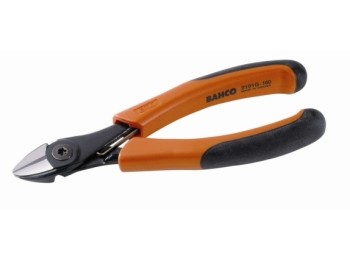Alicate corte diagonal 140mm m/bim fosfat con clip bahco