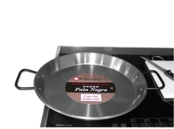 Paellera 038cm 08 raciones h.pul valenciana la ideal