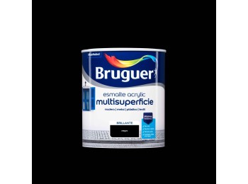 Esmalte acril bri. 750 ml ne int/ext s/olor bruguer