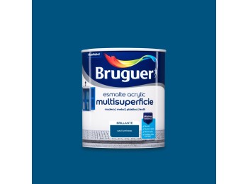 Esmalte acril bri. 750 ml az/lum int/ext s/olor bruguer