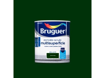 Esmalte acril bri. 750 ml ver/may int/ext s/olor bruguer
