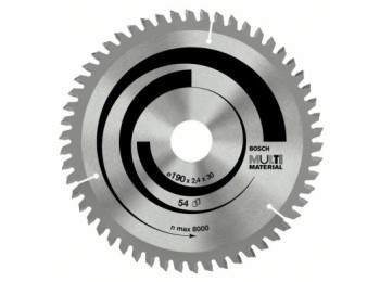 Disco corte aluminio 54 dientes 210x2,4x30 mm widia bosch
