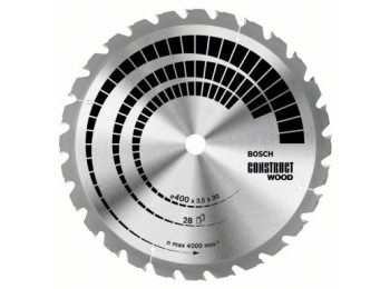 Disco corte g.obra 20 dientes 315x3,2x30 mm widia bosch