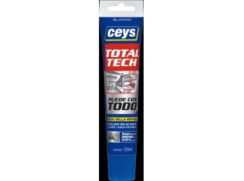 Adhesivo sellador polim 125 ml bl total tech xpress ceys