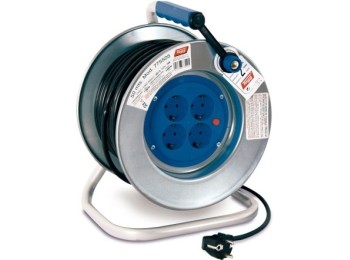 Enrollacable 3x1,5mm 50mt 3500v 255mm 4t-tt term. met tayg