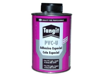 Adhesivo pvc rigido 1 kg bote/pincel tangit
