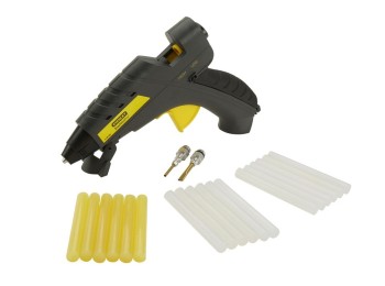 Pistola encolar termofusible 040 w con gatillo stanley