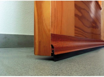 Burlete bajo pta 105cm adh labio alu sapel burcasa