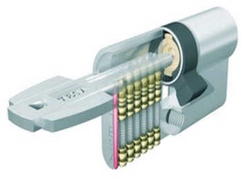 Cilindro seg 30x30mm t65d3030l lat seguridad t60d tesa