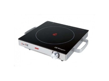 Vitroceramica coc 2000w 28x28cm 1 zona inox orbegozo