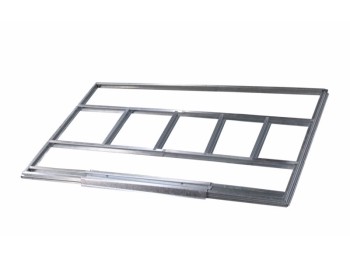 Base caseta 277x191cm natuur met. galv nt119912