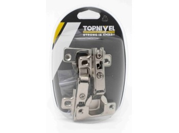 Bisagra cazoleta m/mad recta 35mm nivel 2 pz