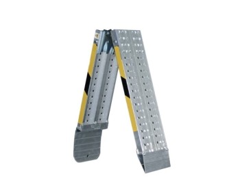 Rampa plegable aluminio 200x20cm 8kg carga 400kg svelt