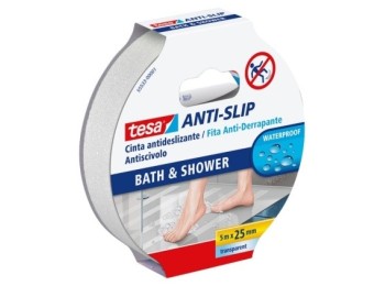 Cinta antidesl. 25mmx05mt baño adh tra tesatape