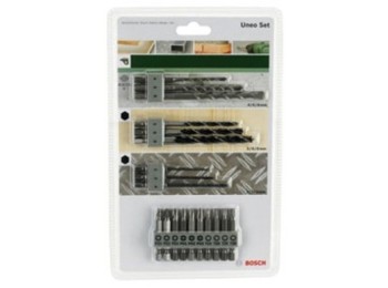 Brocas/puntas acc.talad/atorn uneo bosch 19 pz