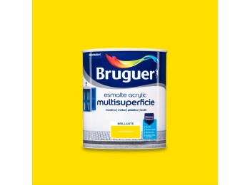 Esmalte acril bri. 750 ml ama/lim int/ext s/olor bruguer