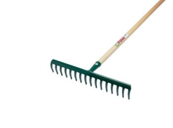 Rastrillo jard maiol m/mad 16 puas curvos 502616