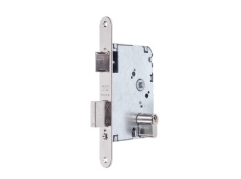 Cerradura mad.emb. 20x60mm 20106prhn niq c/rdo. tesa