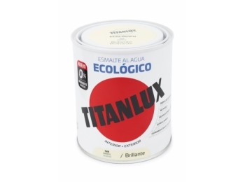 Esmalte acril bri. 750 ml marf al agua ecologico titanlux