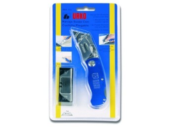 Cutter prof navaja con 10 hojas alu az suiza urko