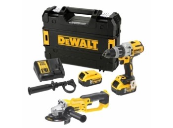 Taladro atorn 18v li 13mm cprof136 + amoladora 125mm dewalt