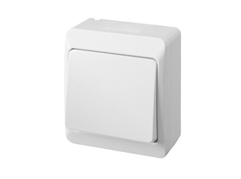 Conmutador elec 10amp-250v estanco sup. ip54 abs bl pool 54