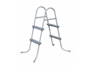 Escalera pisc. 84cm peld.plast bestway